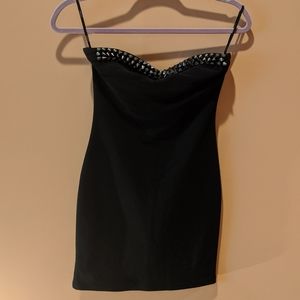 Black Studded dress